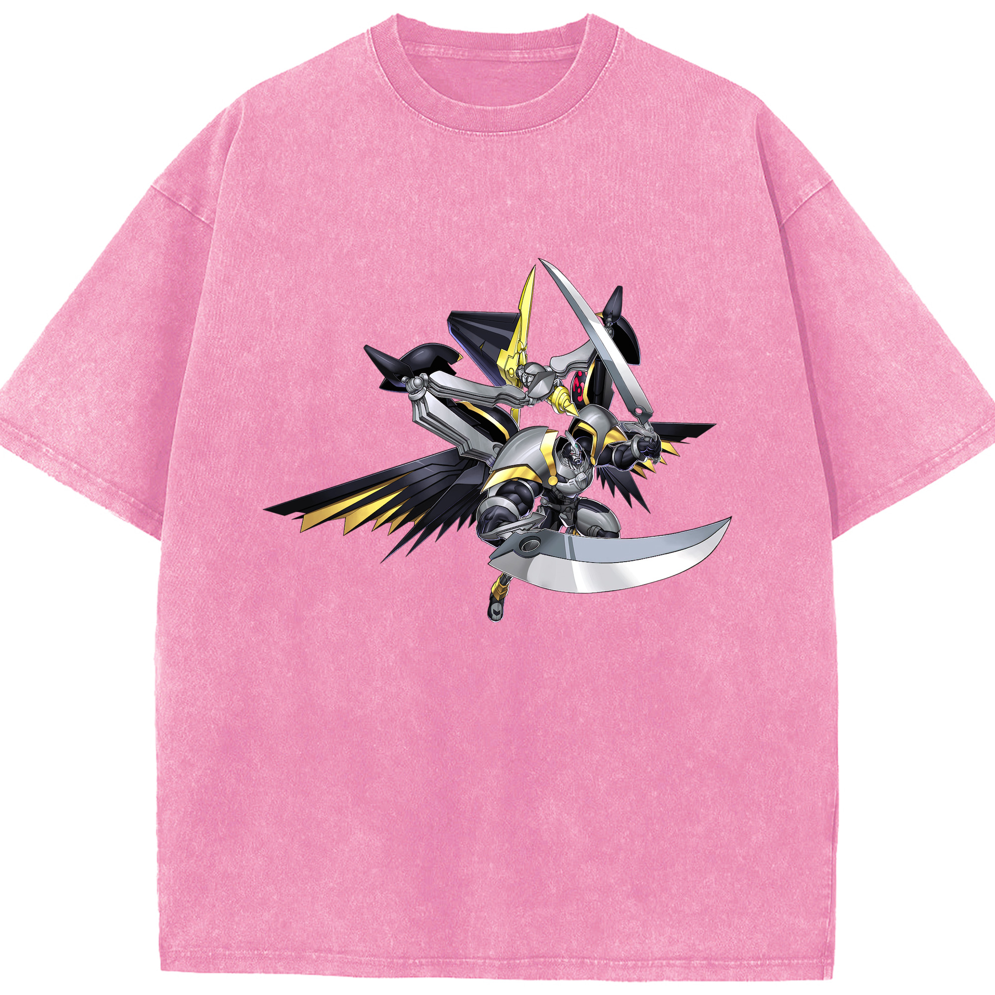 （画像用） 遊☆戯☆王 Yu-Gi-Oh! 綿100% ヴィンテージ風 半袖Tシャツ（フロントプリント）